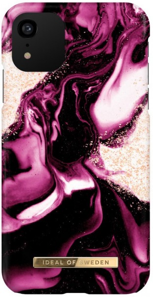 Fashion Case für iPhone 11/XR Golden Ruby