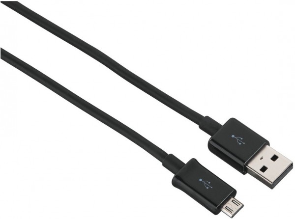 Micro-USB 2.0 Kabel (0,9m) schwarz