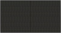Balkonkraftwerk (1.000W) inkl. Montagekit schwarz