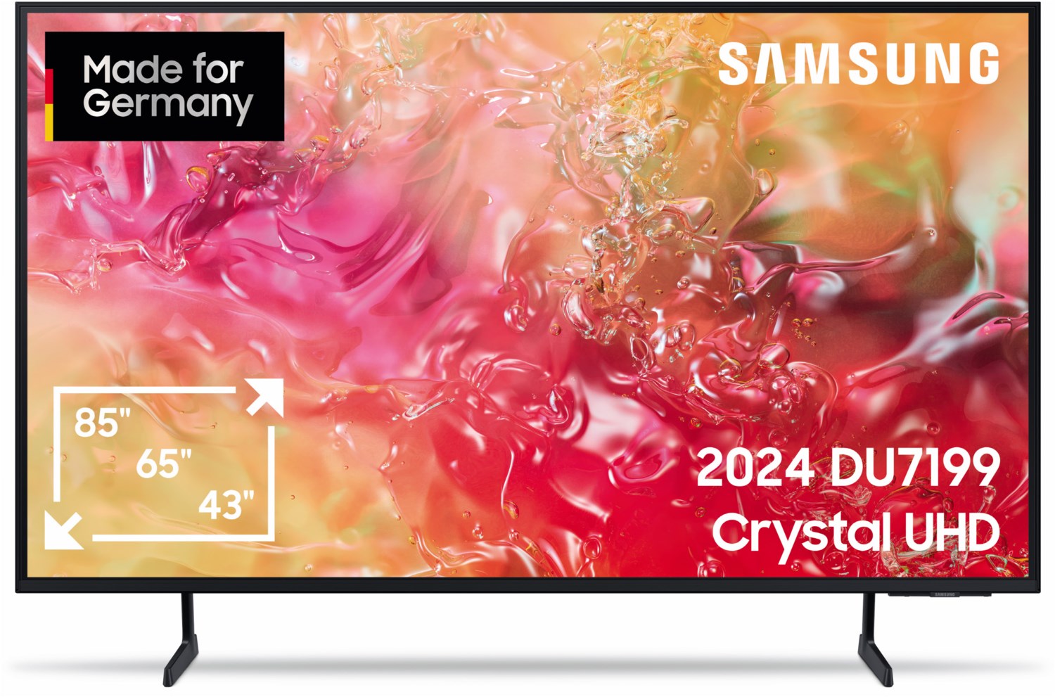 GU50DU7199U 125 cm (50") LCD-TV mit LED-Technik schwarz, 4K Ultra HD, Smart-TV, DVB-T2/DVB-C/DVB-S2, Crystal UHD, Sprachsteuerung