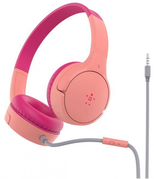 Soundform Mini On-Ear Kopfhörer pink