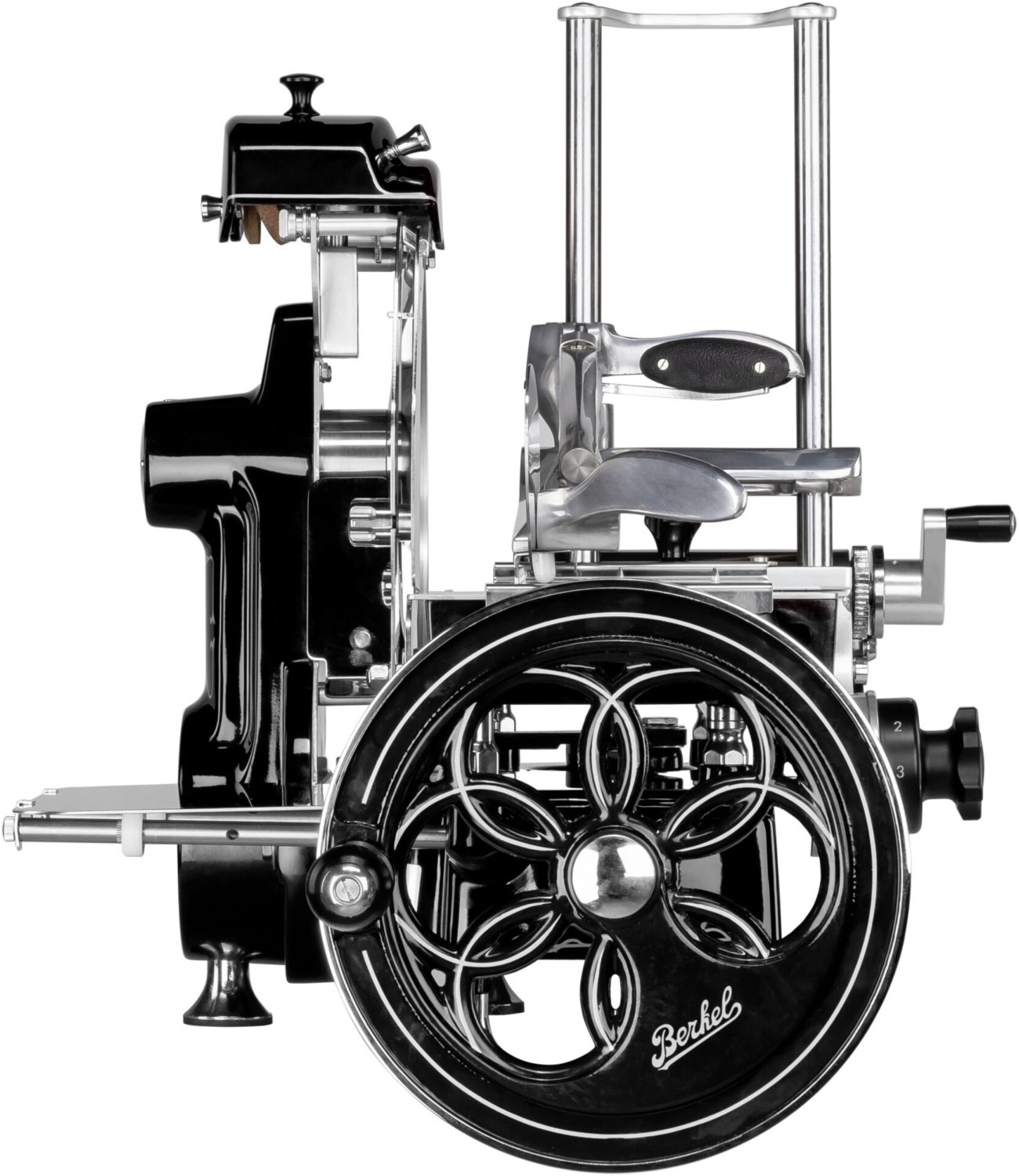 Volano B2 fiorato Aufschnittmaschine schwarz