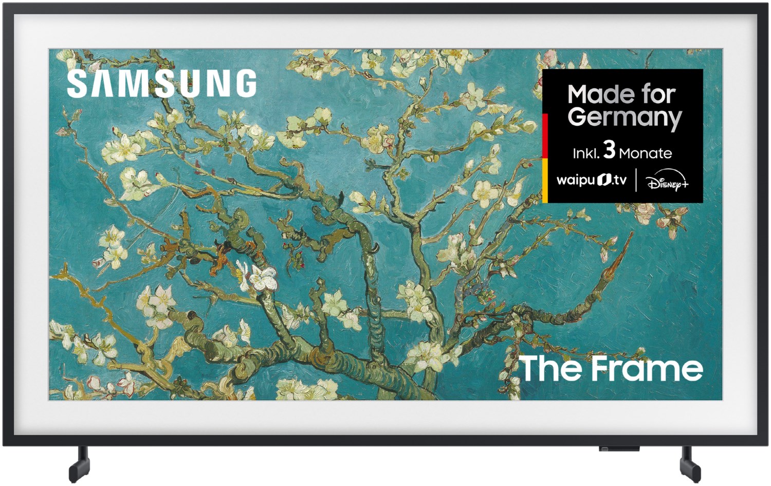 GQ32LS03CBU The Frame (2023) 80 cm (32") QLED-TV schwarz, Full HD, Smart-TV, DVB-T2/DVB-C/DVB-S2, Lifestyle The Frame, Sprachsteuerung