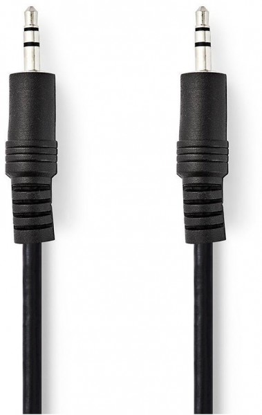 CAGT22000BK05 Audiokabel (0,5m) 3,5-mm-Stecker>3,5-mm-Stecker schwarz