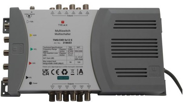 TMS/CKR 5x12 S Multischalter