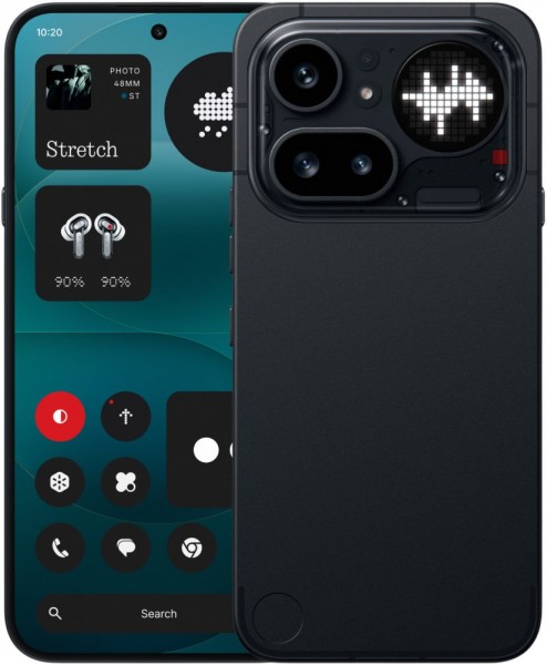 Phone (4a) Pro (12GB+256GB) Smartphone schwarz, 50 MP Kamera, 6,83 Zoll Display, 63,4 Std. Akku, 5G