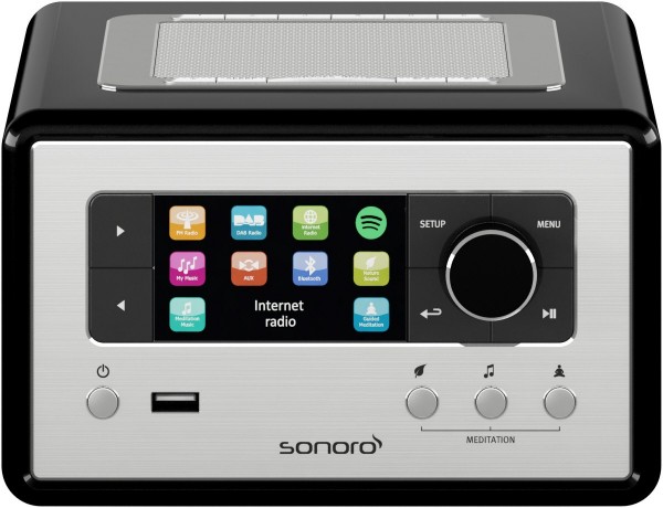 Relax Internetradio schwarz