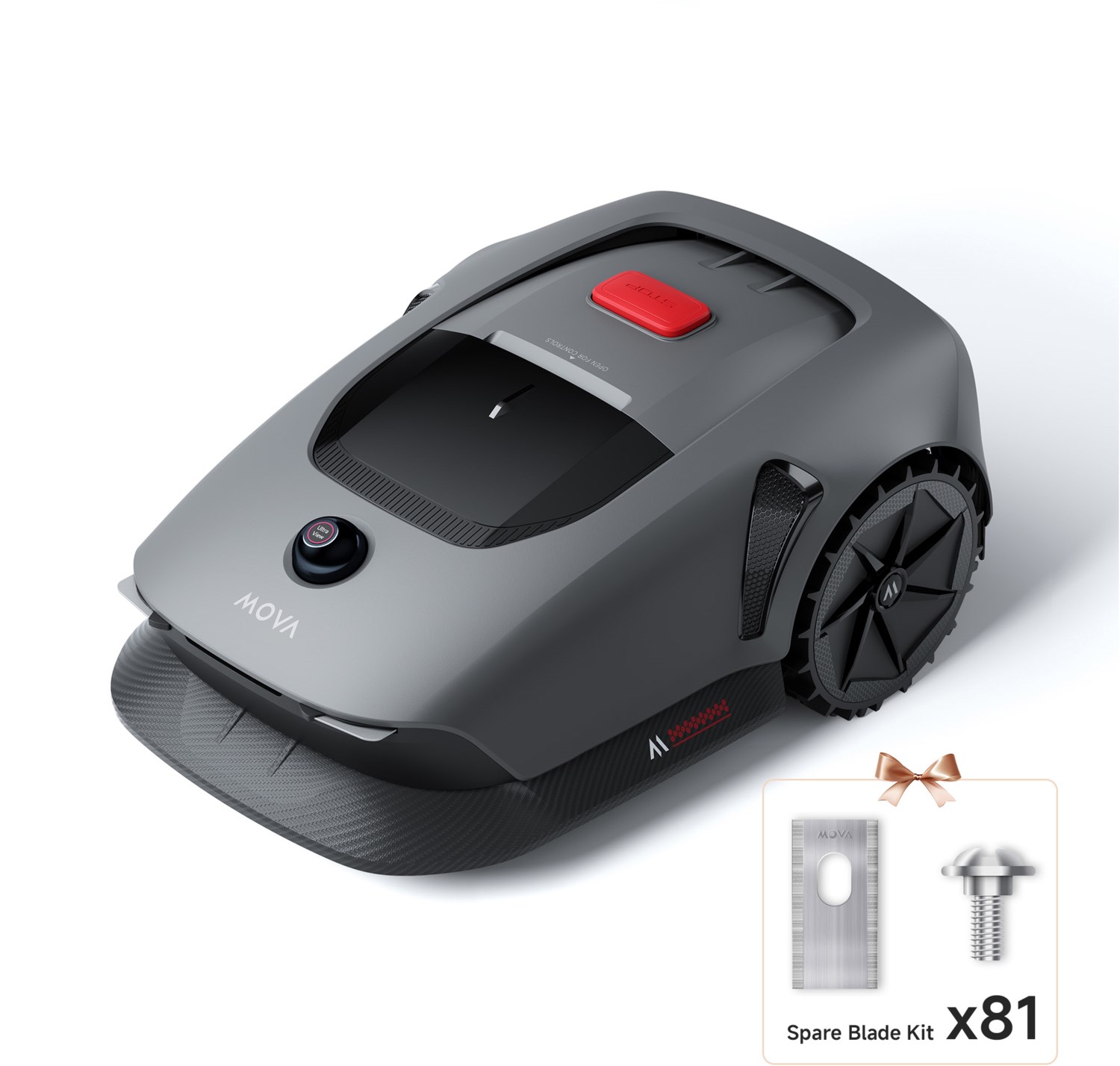 Image of Mova 600 KIT Rasenmähroboter schwarz/grau