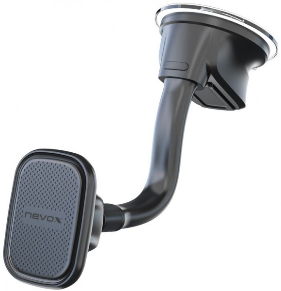 NevoClip DashMagnet Saugnapfhalt. schwarz