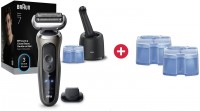 72-C7200cc Series 7 Trocken-Nass Rasierer gold + Dein Geschenk: Braun Nachfüllkartuschen (2er)