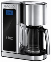Elegance Digitale Glas-Kaffeemaschine mit Timer edelstahl/schwarz