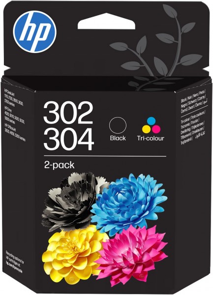 Nr. 302/304 2er-Pack Tintenpatrone 4-farbig