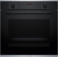 HBA234BB3 Einbaubackofen schwarz, 71 l, Pizza-Stufe, schnelles Vorheizen, Rückwand katalytisch beschichtet, 59,4 cm breit, A+