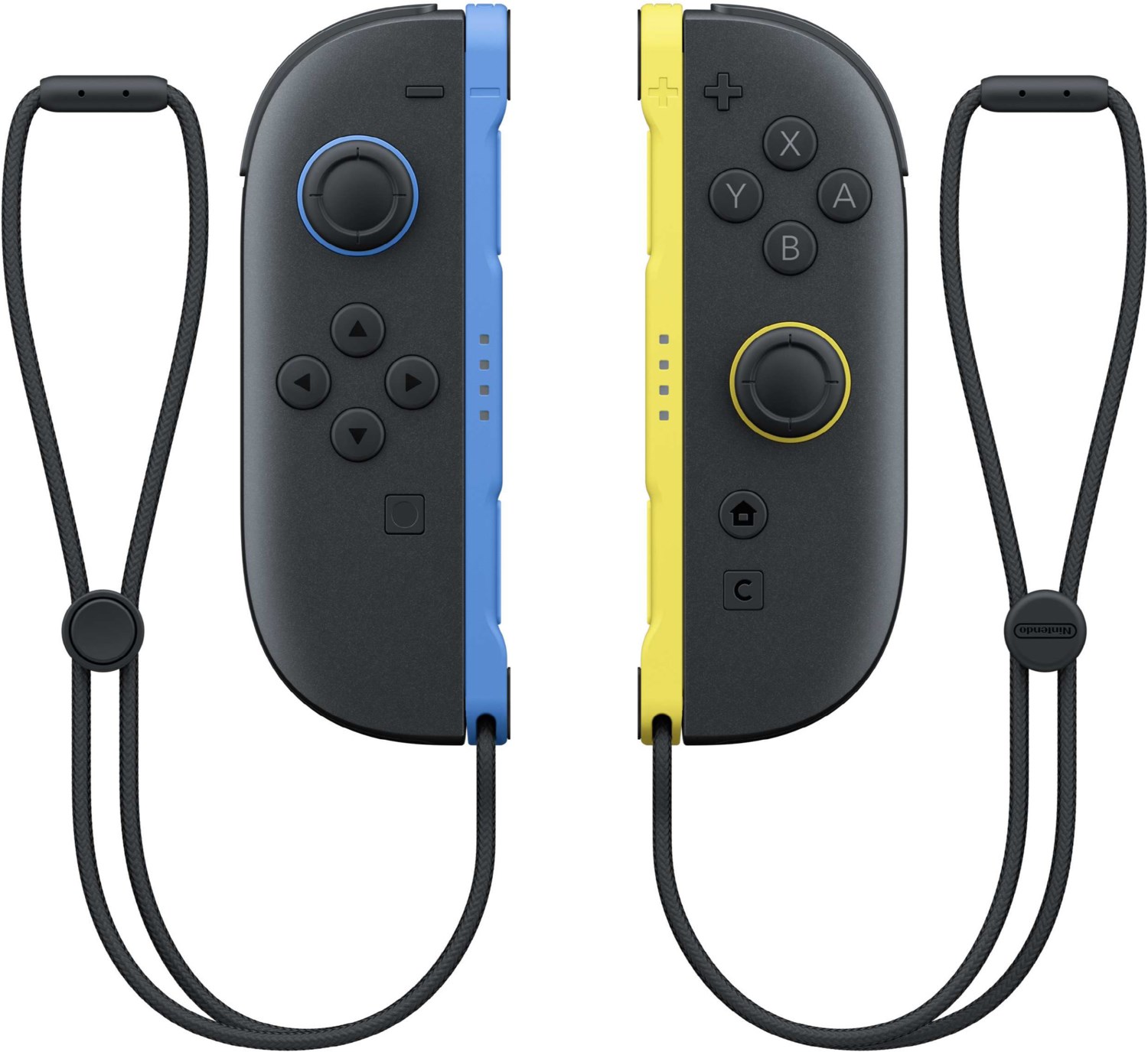 Joy-Con 2 2er-Set blau/hellgelb