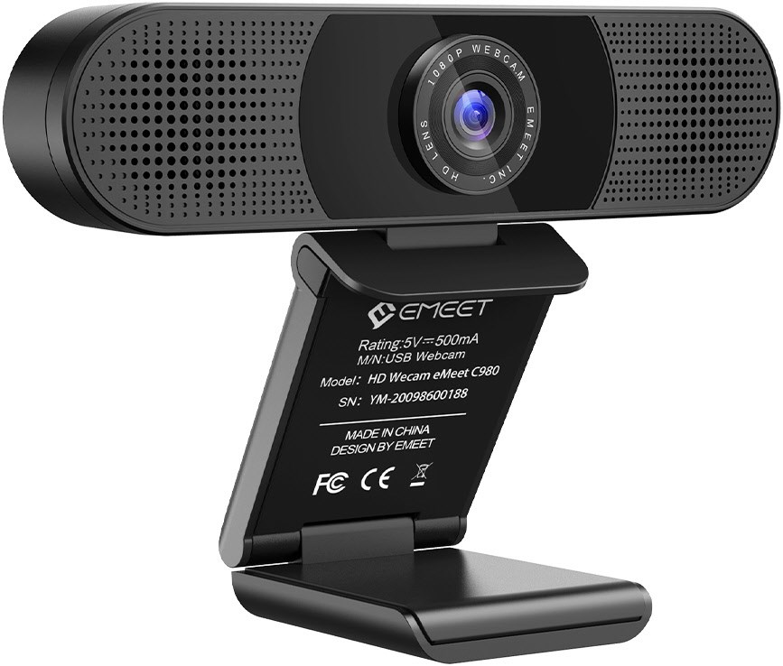 C980 Pro HD Webcam schwarz