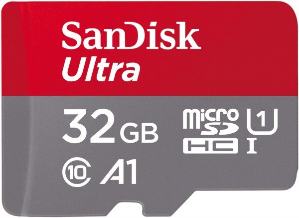 microSDHC Ultra (32GB) + Adapter Speicherkarte