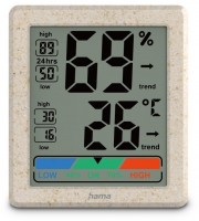 Ponza Thermo/-Hygrometer beige