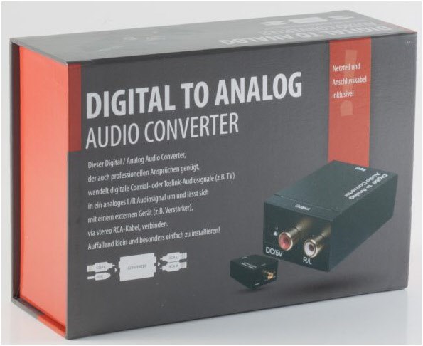 Image of Digital zu Analog Audio Konverter