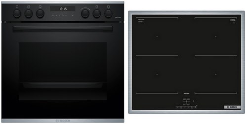 Image of MKH65DP3 Herdset mit Induktionskochfeld bestehend aus HEH278BB4 + NVQ645CB6M