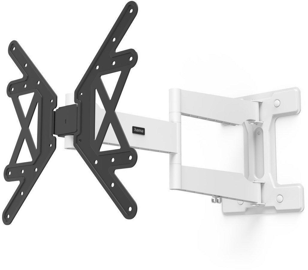 TV-Wandhalterung (32-65") schwarz/weiß