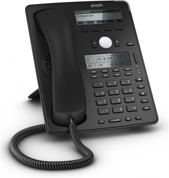 D745 schnurgebundenes IP Telefon schwarz