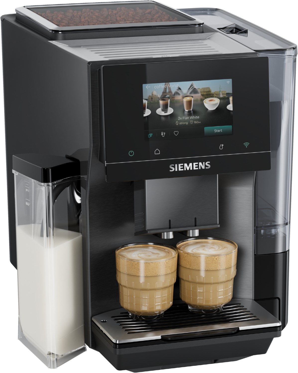 TQ727EF5 Kaffee-Vollautomat dark inox
