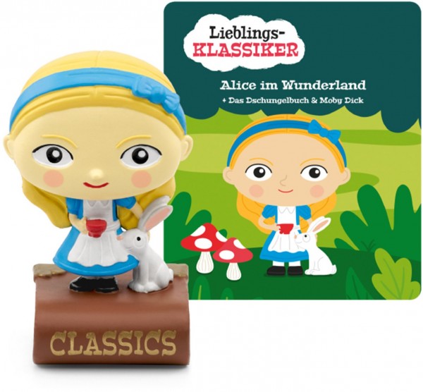 Tonies Hörfigur - Lieblings-Klassiker: Alice im Wunderland und zwei weitere Klassiker