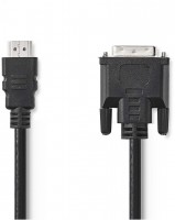 CCGP34800BK50 HDMI-Adapter (5m) schwarz HDMI>DVI-D 24+1 Buchse