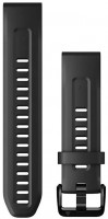 QuickFit Silikonarmband (20mm) schwarz
