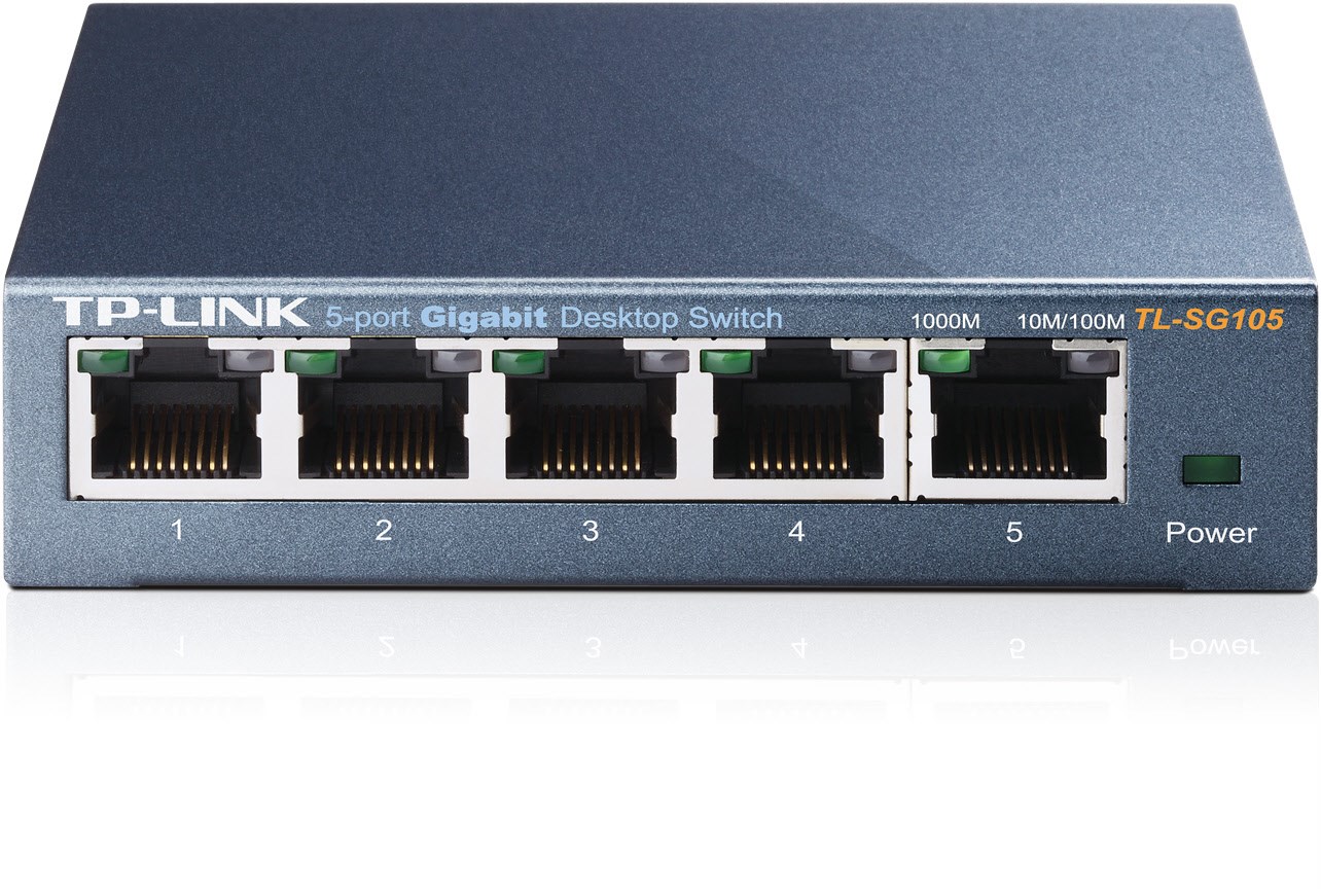 TP-Link TL-SG105 5-Port Gigabit Ethernet Switch | EURONICS