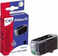 C43 Tintenpatrone ersetzt Canon PGI-525PGBK schwarz