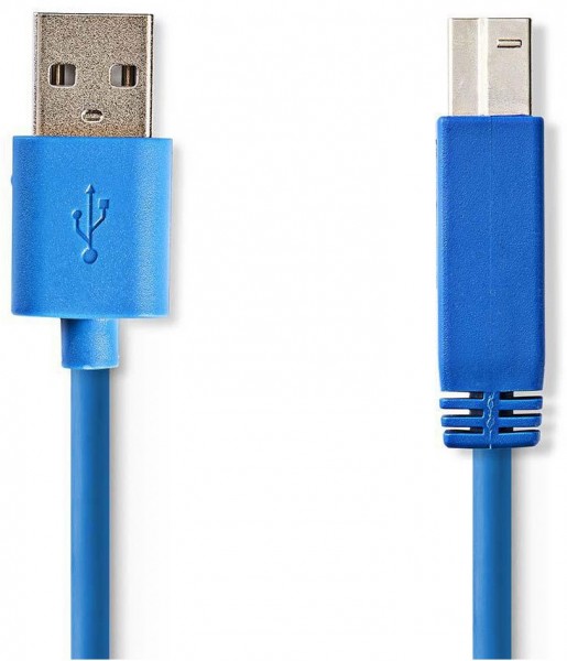 CCGP61100BU20 USB 3.0-Kabel (2m) blau A-Stecker>B-Stecker