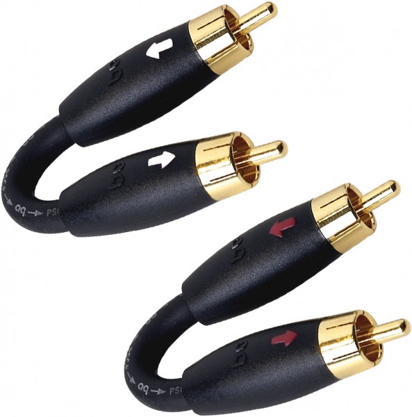 BP10 Biegsamer Pin (4er Set) Adapter gold/schwarz