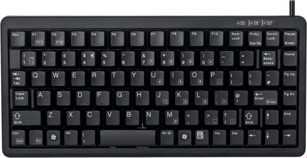 Kompakt-Tastatur G 84-4100 schwarz