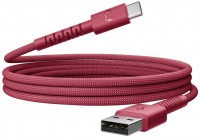 FlexWave USB > USB-C Kabel (2m) berry red