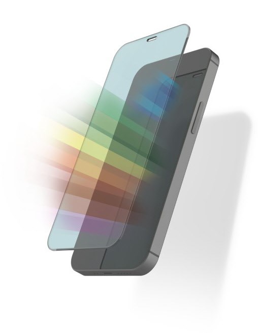 3D-Full-Screen-Glas Anti-Bluelight für iPhone 13 mini transparent
