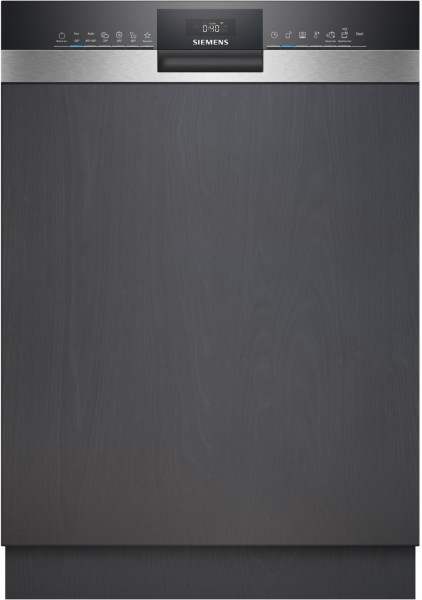SN53HS12TE teilintegrierbarer 60 cm Geschirrspüler edelstahl