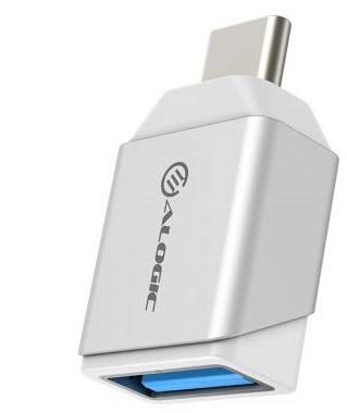 Ultra Mini USB Type-C > USB Adapter silber