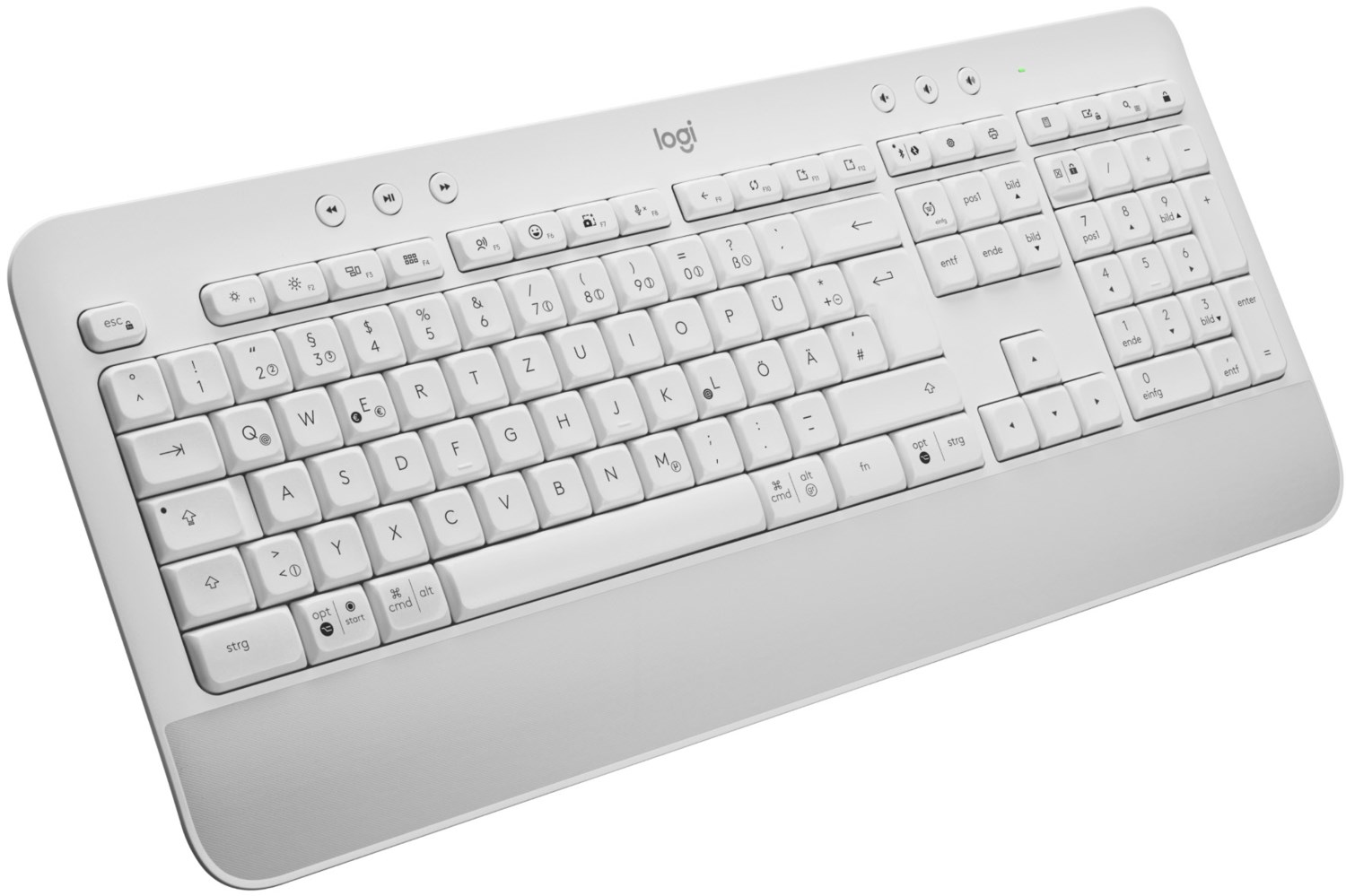 Signature K650 Bluetooth Tastatur offwhite