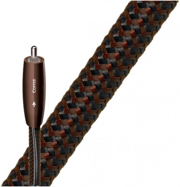 Coffee Digital Coax (5m) Audiokabel schwarz/braun