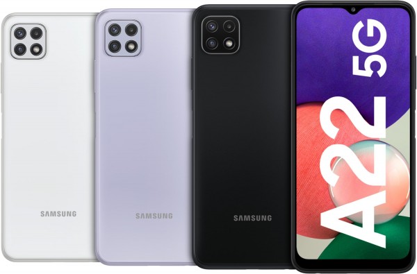 Samsung Galaxy A22 5G (128GB) Smartphone grau | EURONICS