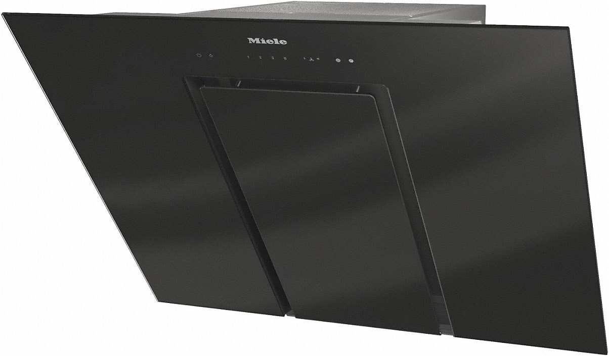 Miele DA 6488 W Pure Kopffrei-Dunstabzugshaube obsidianschwarz / A 