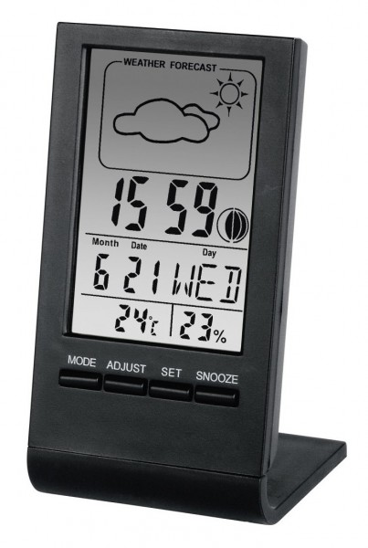 TH-100 LCD-Thermo-/Hygrometer 00186358 schwarz