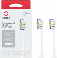 Professional Clean (2 Stück) Ersatz-Zahnbürsten weiß