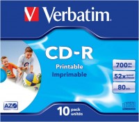 CD-R AZO 52x 700MB (10er Pack) Rohling