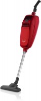 Apart Deluxe Handstaubsauger rubinrot, 2,5 l Staubvolumen, 8 m Reichweite, Parkett-Bürste