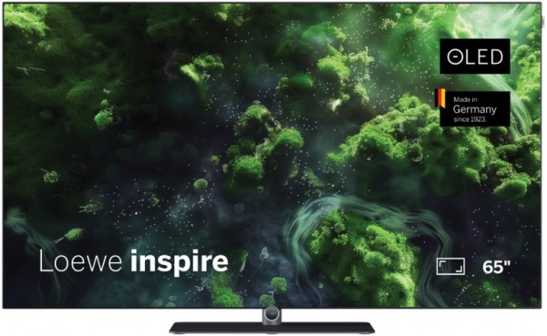 inspire 65 dr+ 164 cm (65") OLED-TV basaltgrau, 4K Ultra HD, Smart-TV, 120 Hz, DVB-T2/DVB-C/DVB-S2, Sprachsteuerung