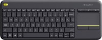 K400 Plus (DE) Kabellose Tastatur dunkelgrau