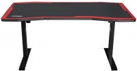 D16E Gaming Desk elektrisch höhenverstellbar carbon red