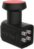 eXcellento Black Quad LNB schwarz/rot